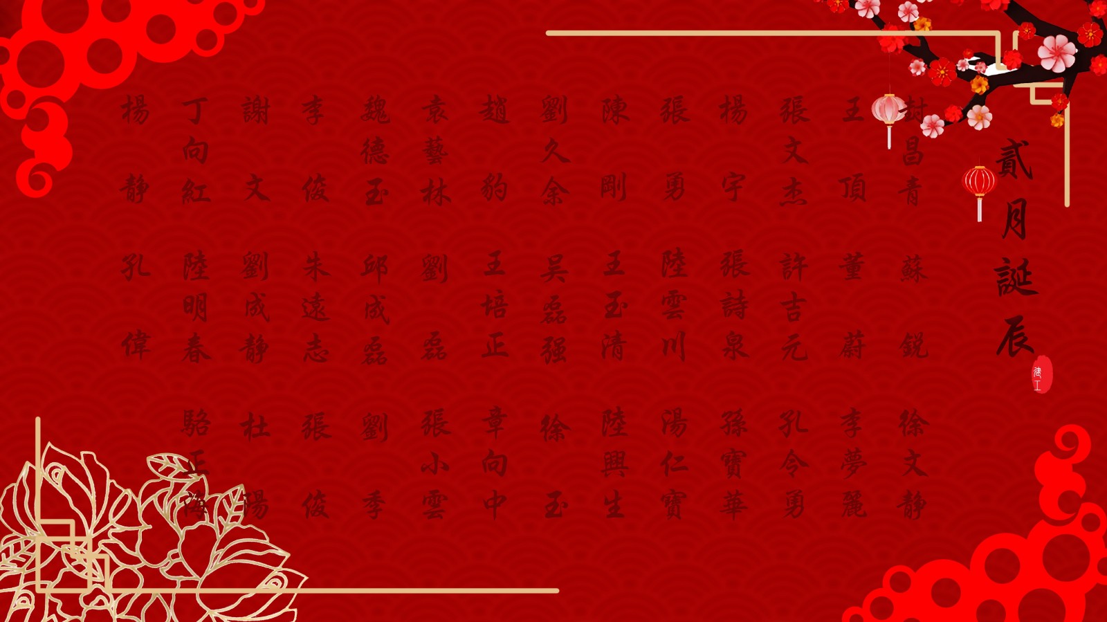 【生日祝福】恭祝02月生日的員工生日快樂！